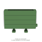 Acova - Fassane Premium EL plinthe, sans régul, Reseda green mat ,500W, H296mm/L525mm