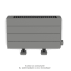Acova - Fassane Premium EL plinthe, sans régul, Telegrey 2 mat 7246,500W, H296mm/L525mm
