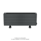 Acova - Fassane Premium EL plinthe, sans régul, Black Matt 0557, 750W, H296mm / L825mm