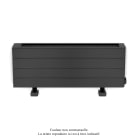 Acova - Fassane Premium EL plinthe, sans régul, Anthracite Grey 7016,750W, H296mm/L825mm