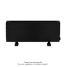 Acova - Fassane Premium EL plinthe, sans régul, Jet Black 9005, 750W, H296mm / L825mm