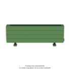 Acova - Fassane Premium EL plinthe, sans régul, Reseda green mat ,1000W, H296mm/L1025mm