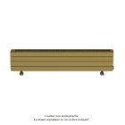 Acova - Fassane Premium EL plinthe, sans régul, Beach Gold mat ,1500W, H296mm/L1525mm