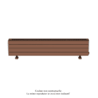 Acova - Fassane Premium EL plinthe, sans régul, Terracota mat ,1500W, H296mm/L1525mm
