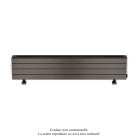 Acova - Fassane Premium EL plinthe, sans régul, Brown Quartz 0529, 1500W, H296mm/L1525mm
