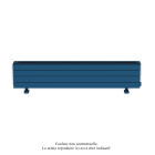 Acova - Fassane Premium EL plinthe, sans régul, Gentian blue mat , 1500W, H296mm/L1525mm