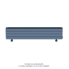 Acova - Fassane Premium EL plinthe, sans régul, Pigeon blue mat , 1500W, H296mm/L1525mm