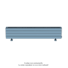 Acova - Fassane Premium EL plinthe, sans régul, Pastel Blue mat , 1500W, H296mm/L1525mm