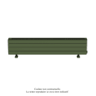 Acova - Fassane Premium EL plinthe, sans régul, Olive Green mat ,1500W, H296mm/L1525mm