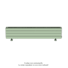 Acova - Fassane Premium EL plinthe, sans régul, Pastel Green mat , 1500W, H296mm/L1525mm