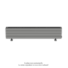 Acova - Fassane Premium EL plinthe, sans régul, Telegrey 2 mat , 1500W, H296mm/L1525mm