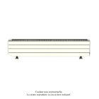 Acova - Fassane Premium EL plinthe, sans régul, Cream 9001, 1500W, H296mm / L1525mm