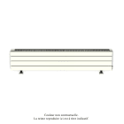 Acova - Fassane Premium EL plinthe, sans régul, Cream 9001, 1500W, H296mm / L1525mm