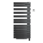 Acova - Régate Twist +Air EL droite, Blanc RAL 9016, 750W, H 1252mm / L 550mm