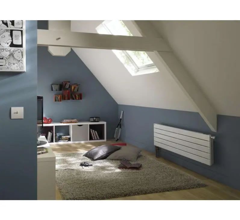 Acova - Fassane Neo EC H, Blanc RAL 9016, 1419W, H 370 mm / L 1004 mm