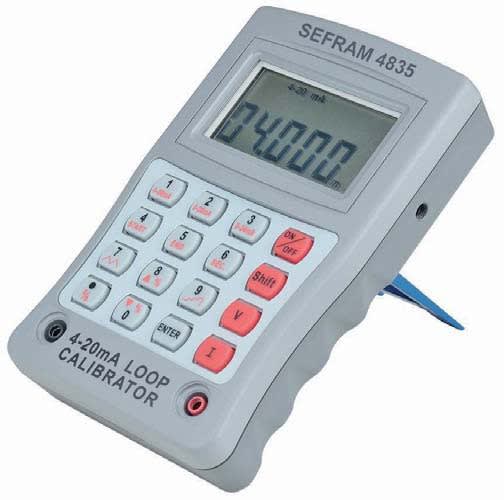 Sefram - Calibrateur de process. Générateur 4-20mA et 4-24V