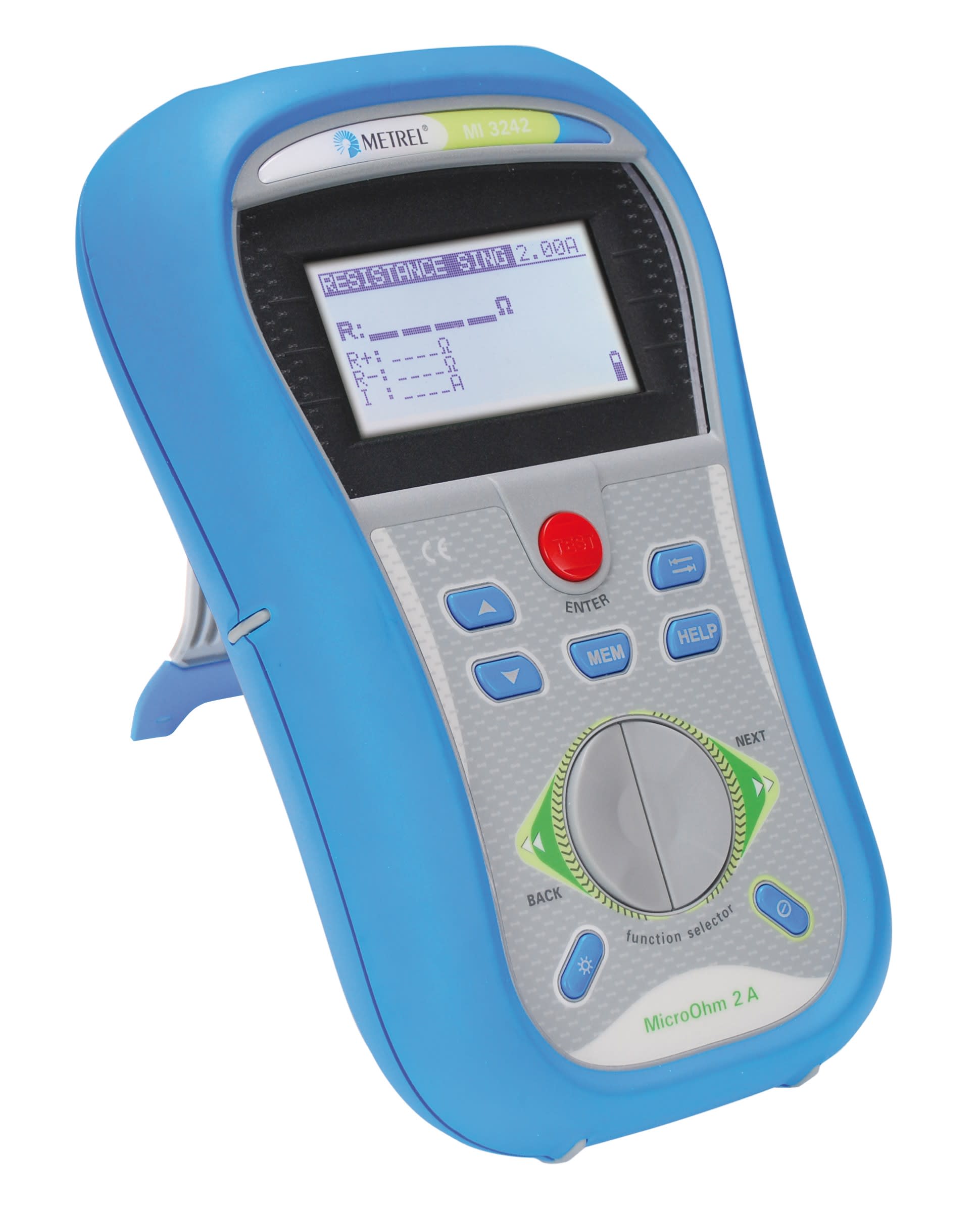 Sefram - Micro-Ohmmètre portable avec courant de test de 2A