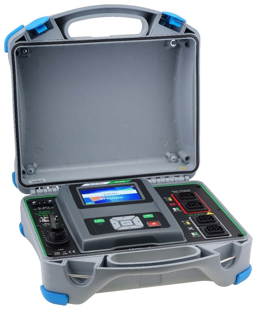 Sefram - Testeur de transformateur. Ecran couleur. Mesure de résistance enroulement