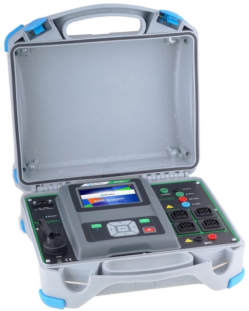 Sefram - Mesureur de terre 4 piquets. Ecran tactile couleur.