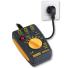 Sefram - Testeur de câblage de prises secteur avec test disjoncteurs 30mA.