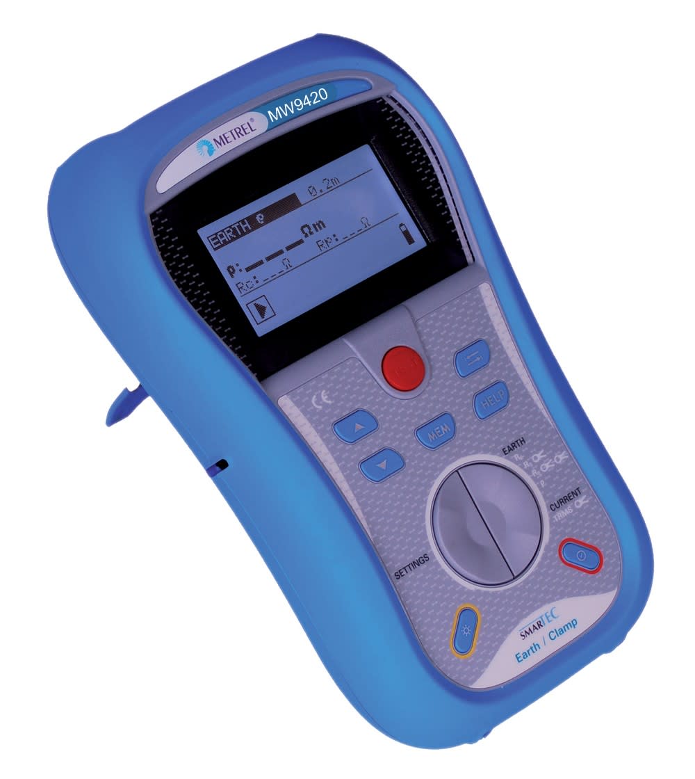 Sefram - Mesureur de terre et résistivité 2/3/4 piquets. Livré avec un kit de 4 câbles