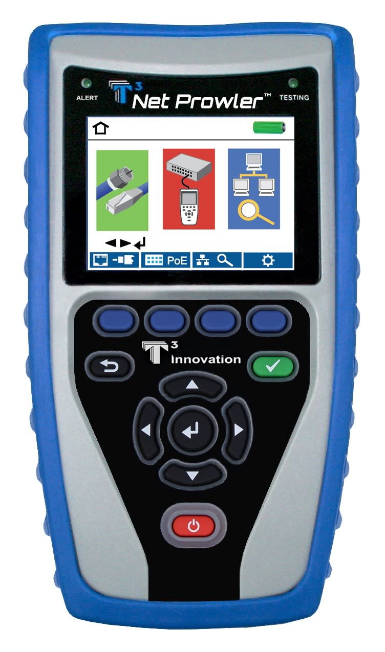 Sefram - Testeur de cables (RJ45, RJ11 et Coax), Detecteur de PoE et outil de depannage