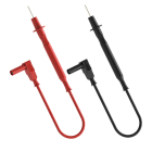 Sefram - Jeu de cordons Ban.coudée / pointe de touche 2 mm