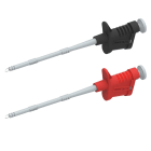 Sefram - Lot de 2 grippes fils pour la mesure sur circuits électroniques