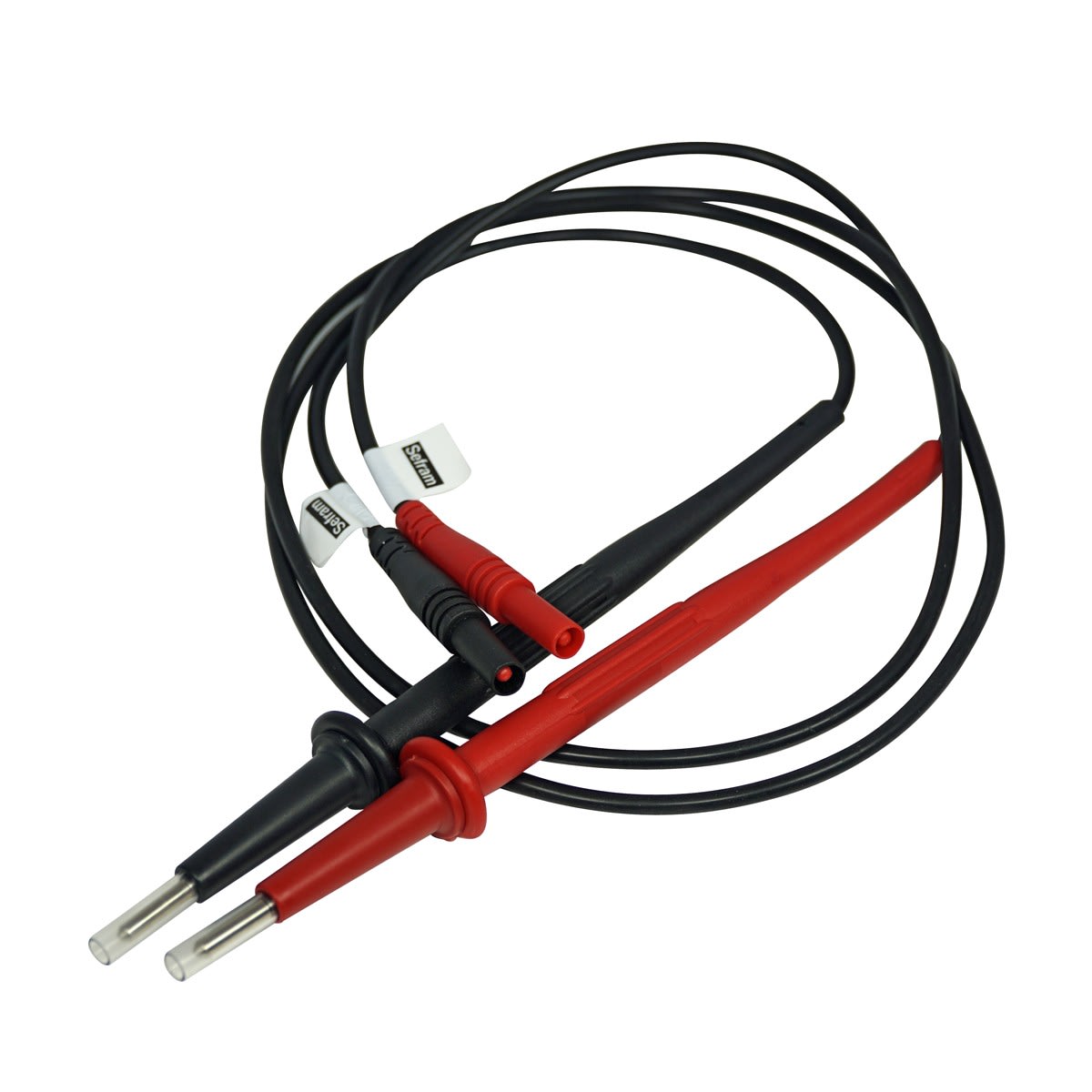 Sefram - Jeu de cordons IP2X rouge et noir pour Sefram70.