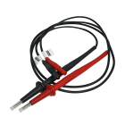 Sefram - Jeu de cordons IP2X rouge et noir pour Sefram70.