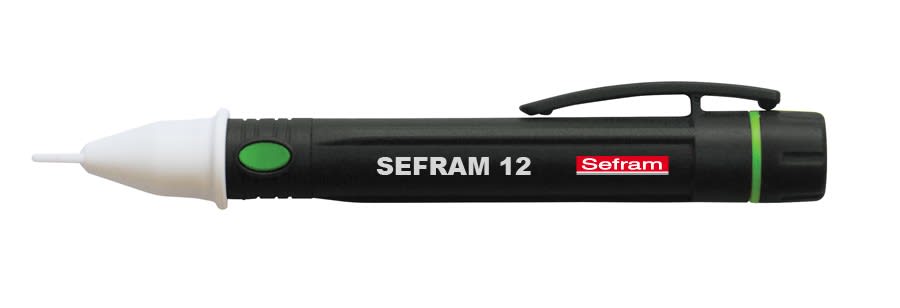 Sefram - Détecteur de tension sans contact entre 100VAc et 1000VAc. Fonction 24VAc.