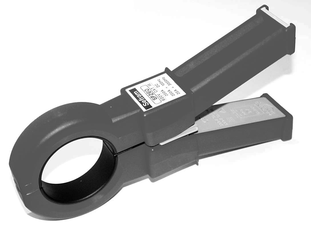 Sefram - Pince accessoire (1 mVAC+DC/1 AAC+DC, 1200 A, Ø 50 mm)