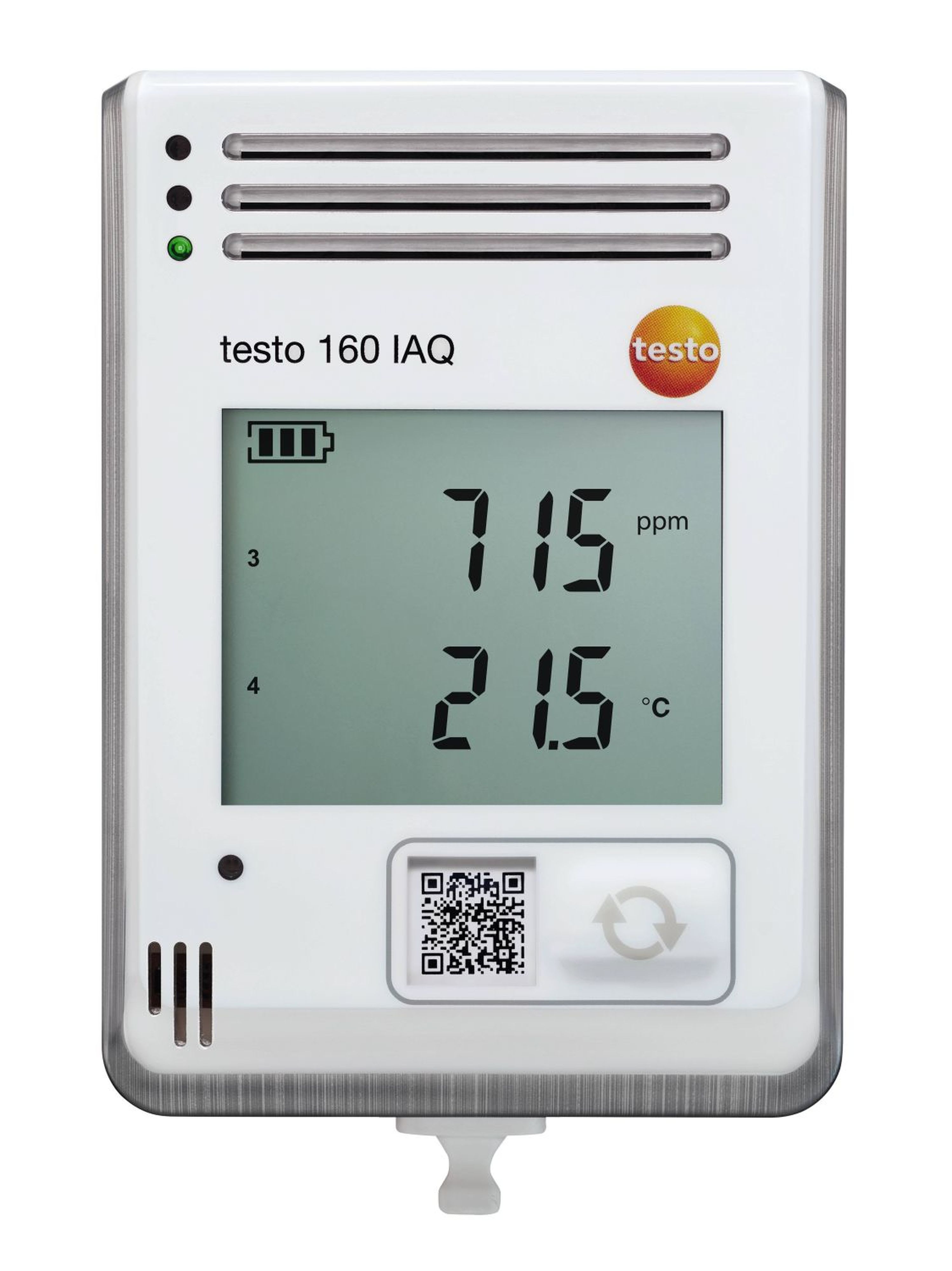 TESTO - testo 160 IAQ Enregistreur WiFi, écran, temp/humidité, CO2,press° atmospherique