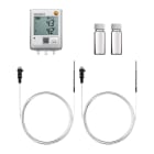 TESTO - Set testo Saveris 2-T2 avec 1 enregistreur, 2 sondes de temp. CTN