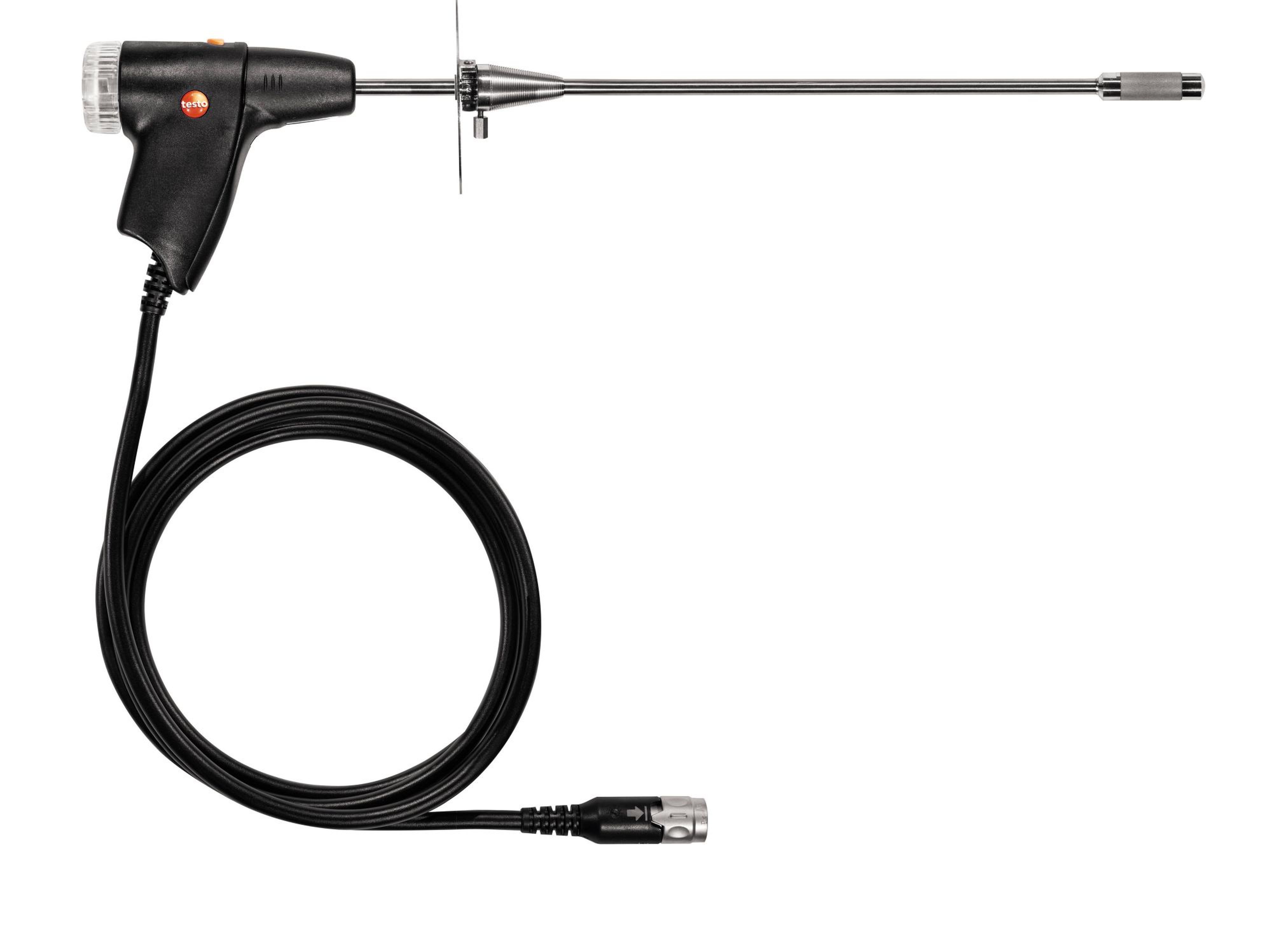 TESTO - Sonde de gaz fumée modulaire L=700mm, diam.8mm Tmax1000°C + préfiltre