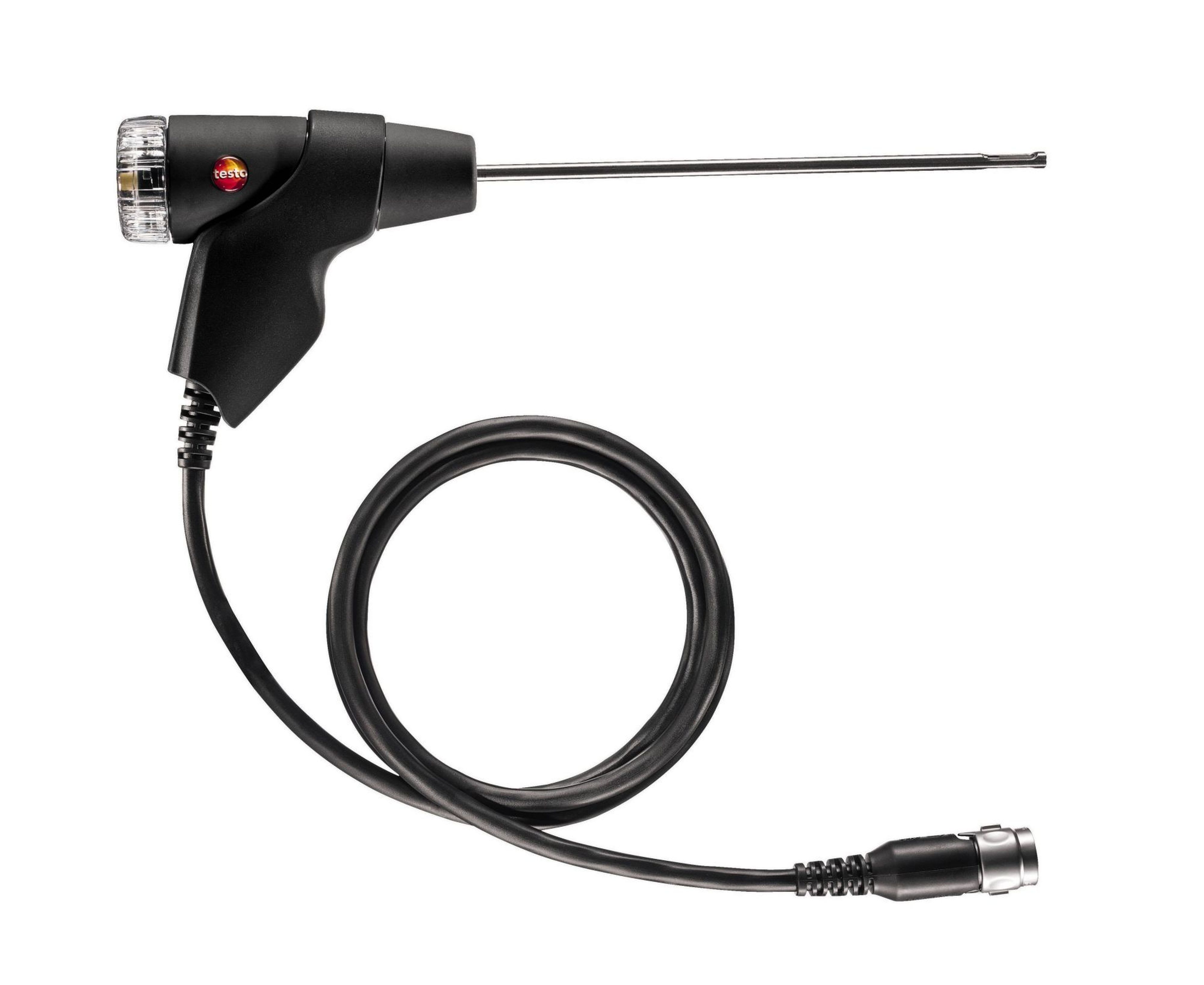 TESTO - Sonde de gaz de fumée de base compacte, 180 mm, Ø 6 mm, Tmax. 500 °C