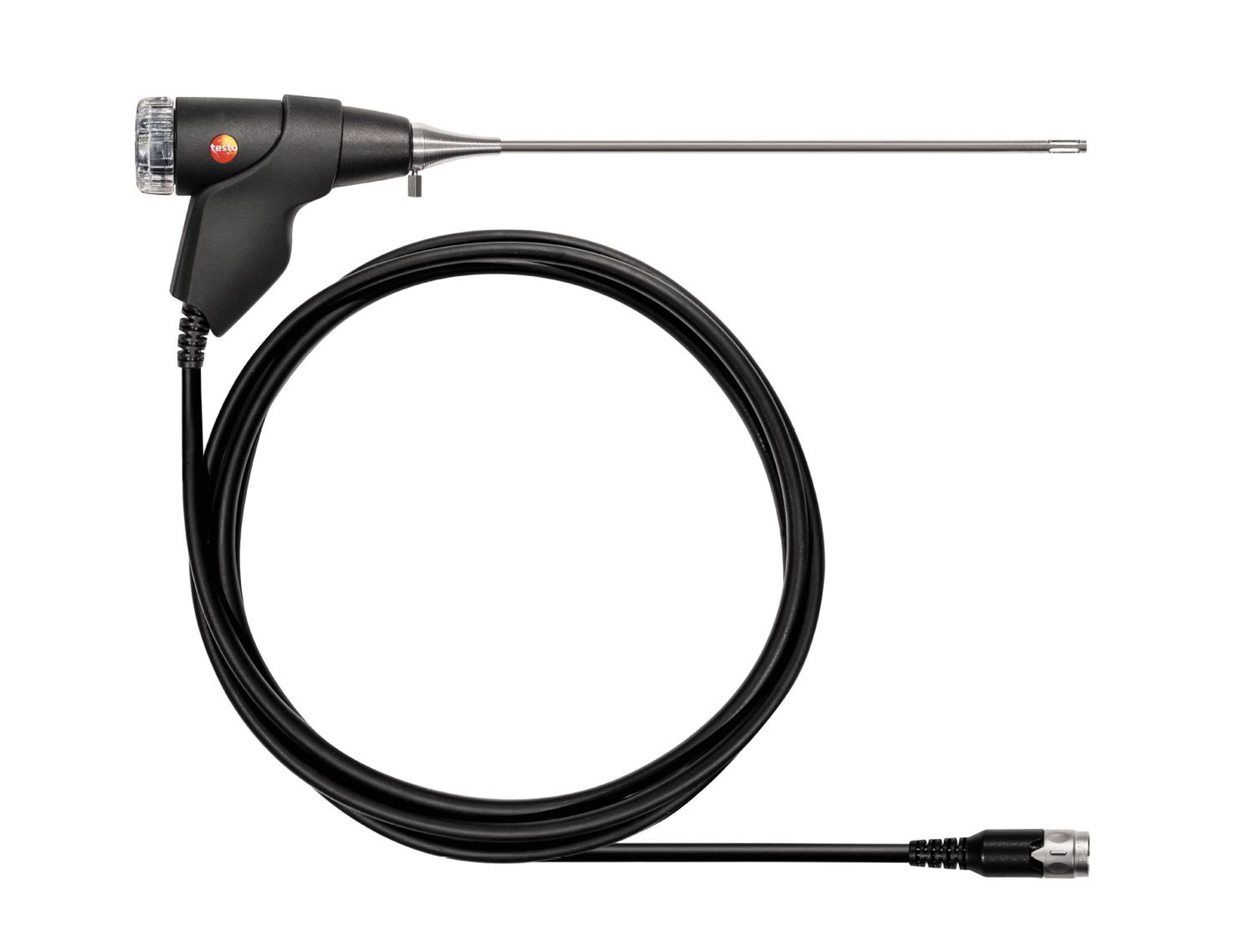 TESTO - Sonde de gaz de fumée de base compacte,L= 300mm, diam.8mm Tmax 500°C