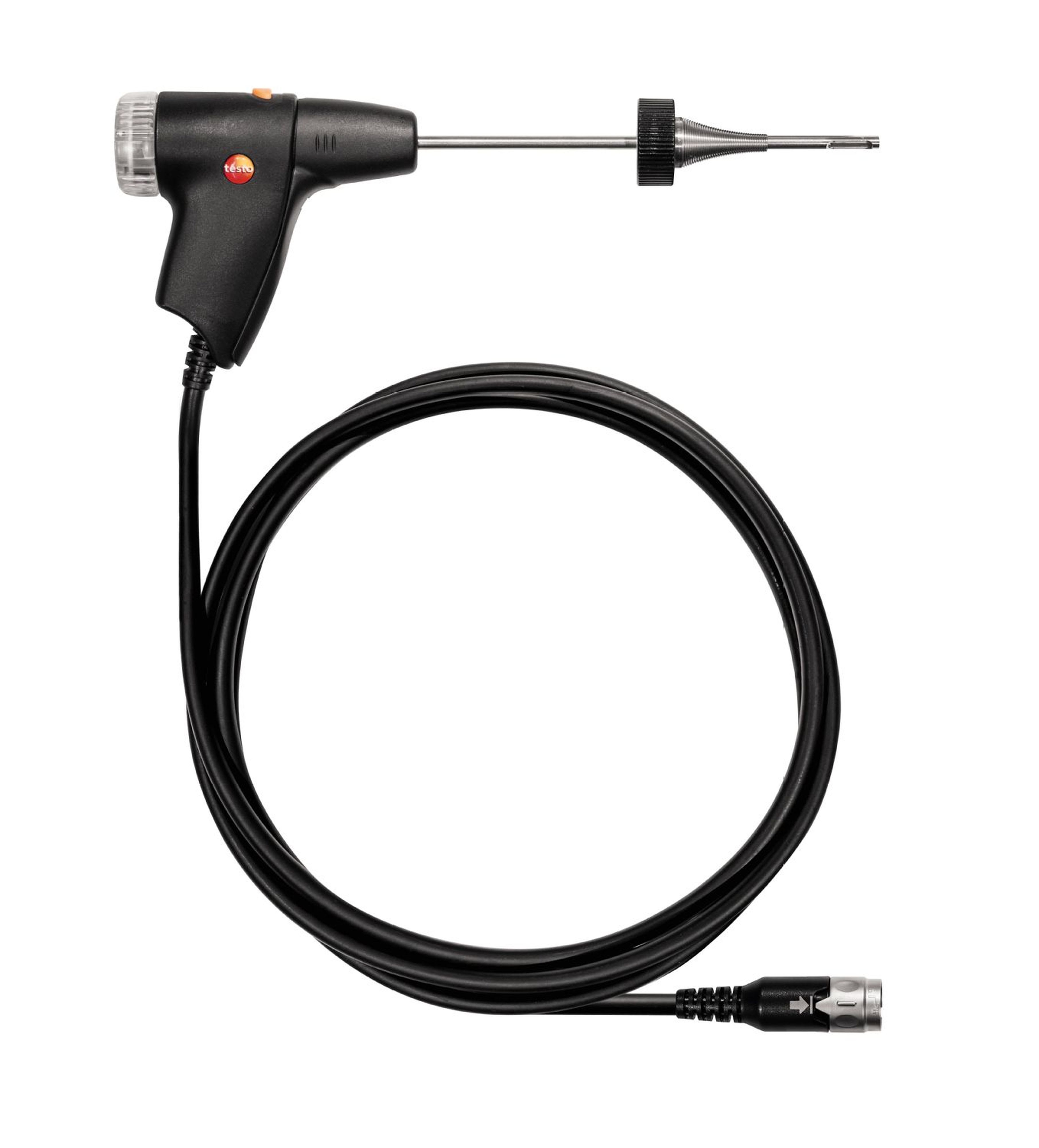 TESTO - Sonde de combustion modulaire, 180 mm, Ø 6 mm, Tmax 500 °C