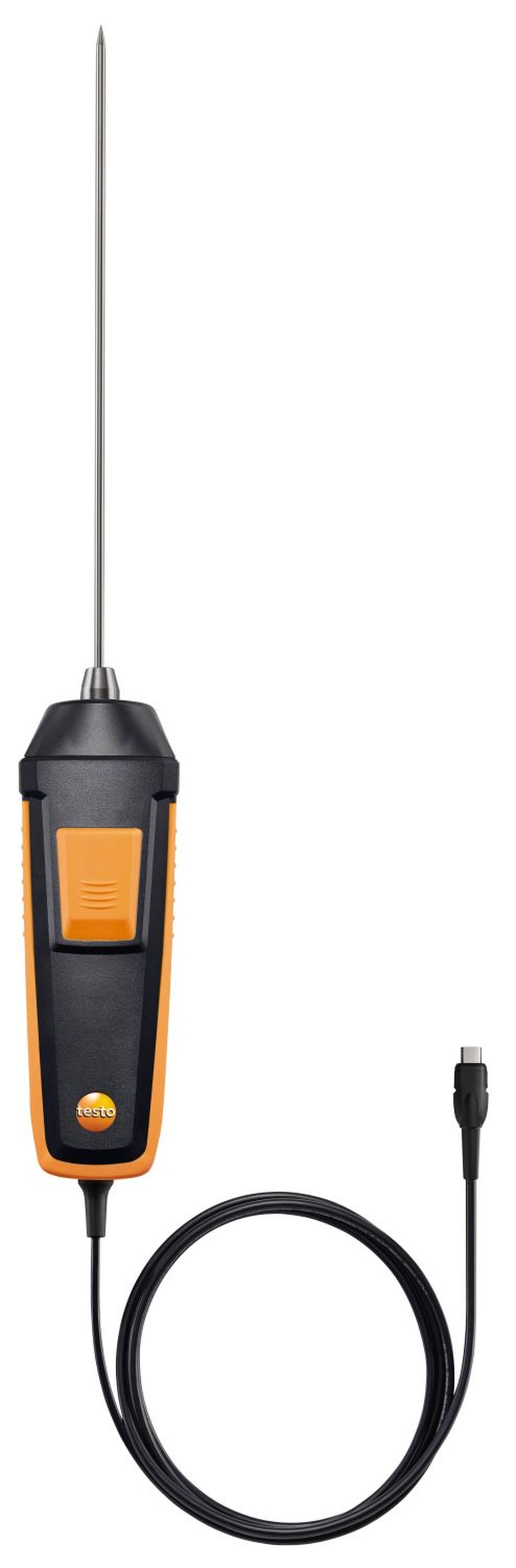 TESTO - Sonde immersion/pénétration (numérique) - avec capteur de température Pt100.