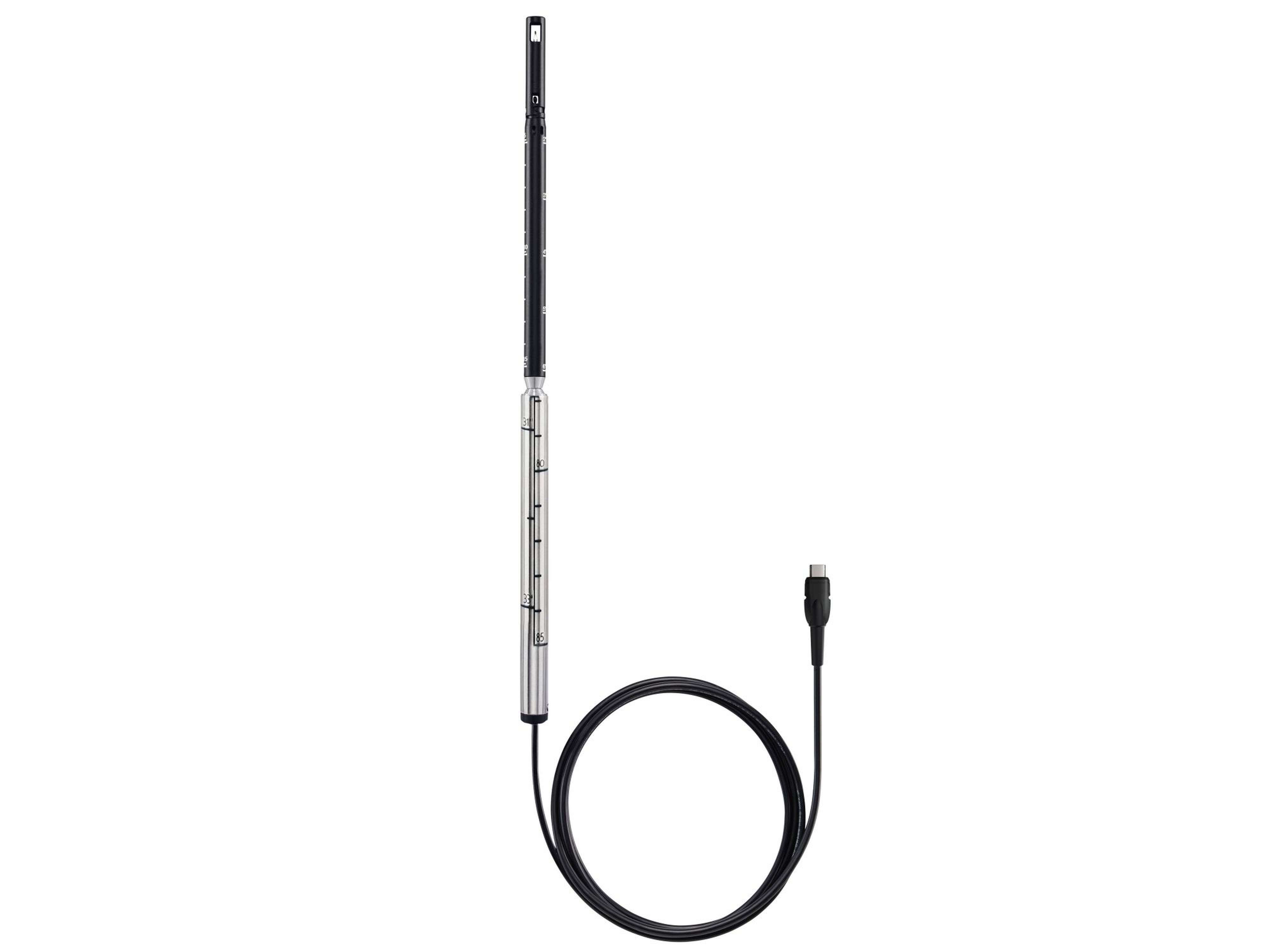 TESTO - Sonde fil chaud avec température, câble fixe, manche télescopique