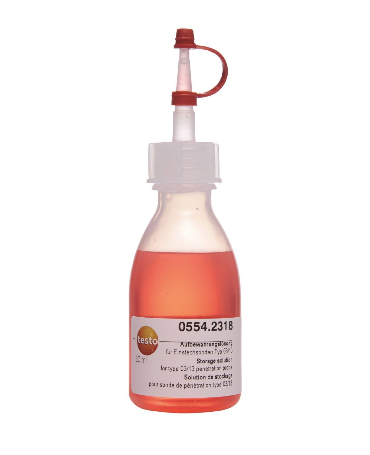 TESTO - Solution de stockage pour électrode pH (50 ml)
