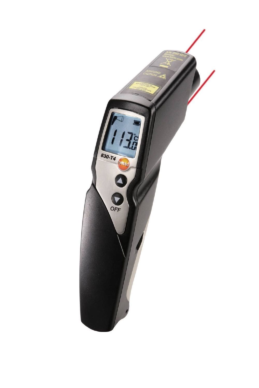 TESTO - testo 830-T4 - Thermomètre infrarouge, à visée laser, optique 30:1
