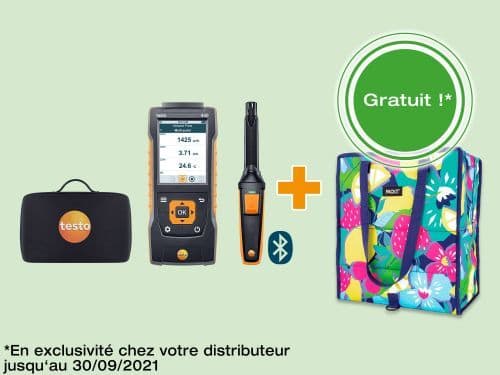 TESTO - testo 440 Kit de CO2 avec Bluetooth®