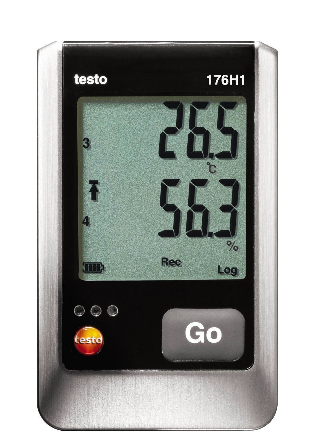 TESTO - testo 176 H1 - Enregistreur de temp. et hum. avec 2 entrées de sondes externes