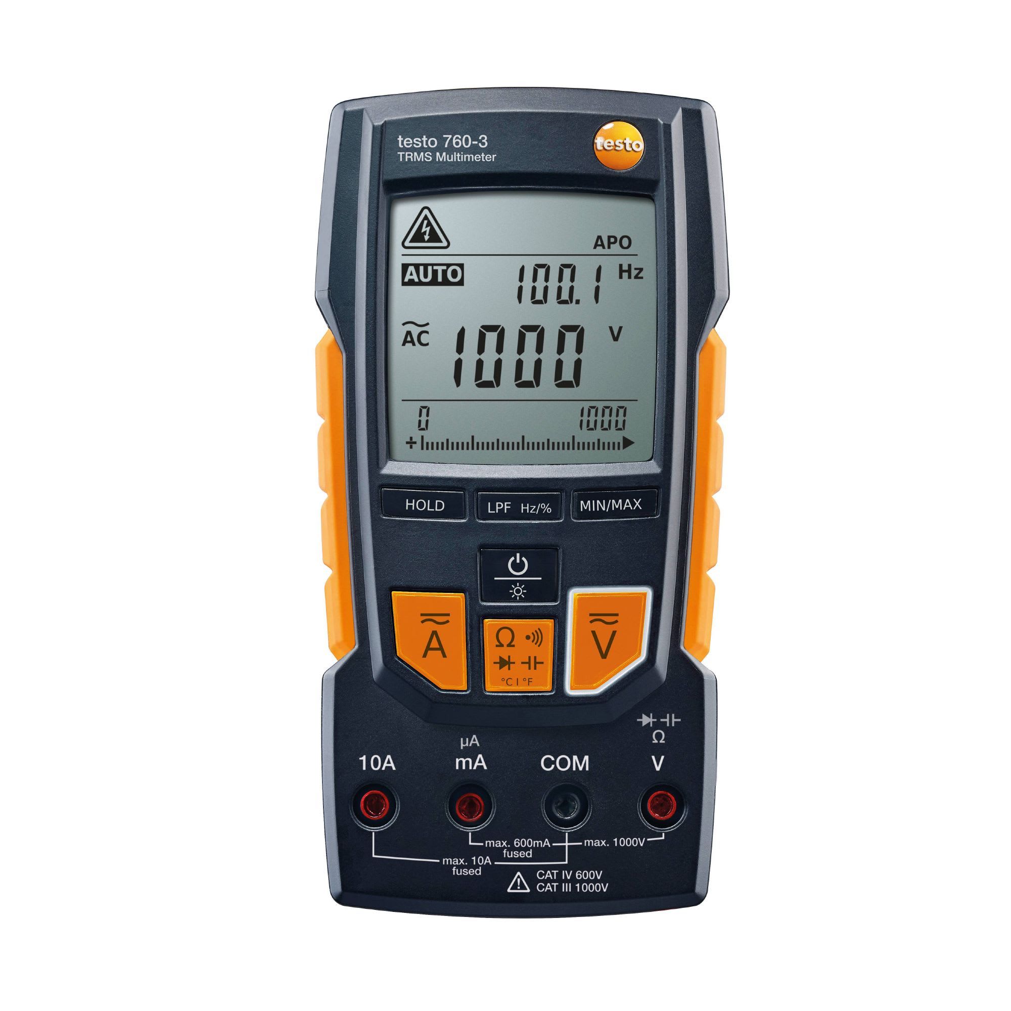 TESTO - testo 760-3 - multimètre digital - mesure de la valeur TRMS