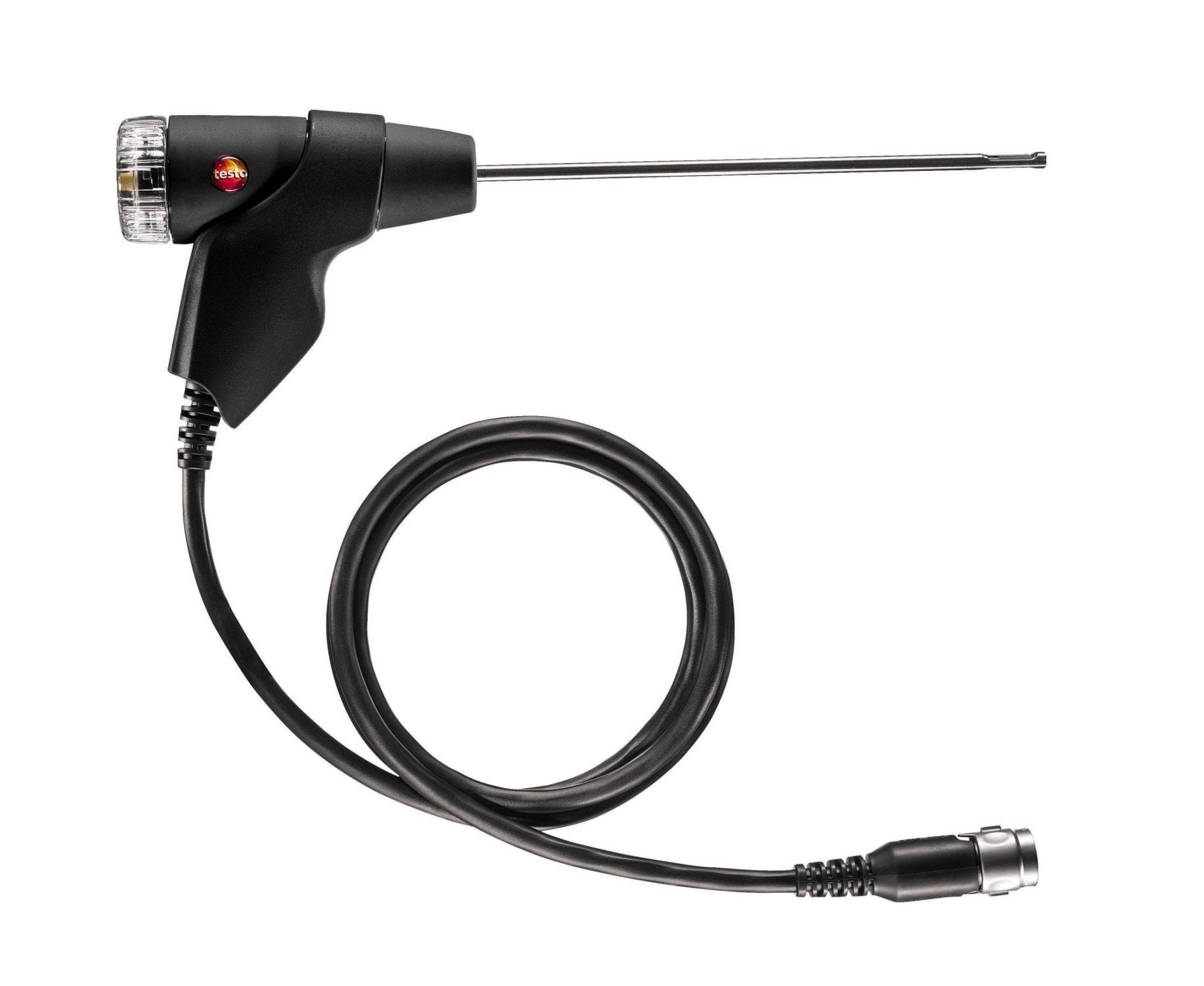 TESTO - Sonde de gaz de fumée de base compacte, 180 mm, Ø 6 mm, Tmax. 500 °C