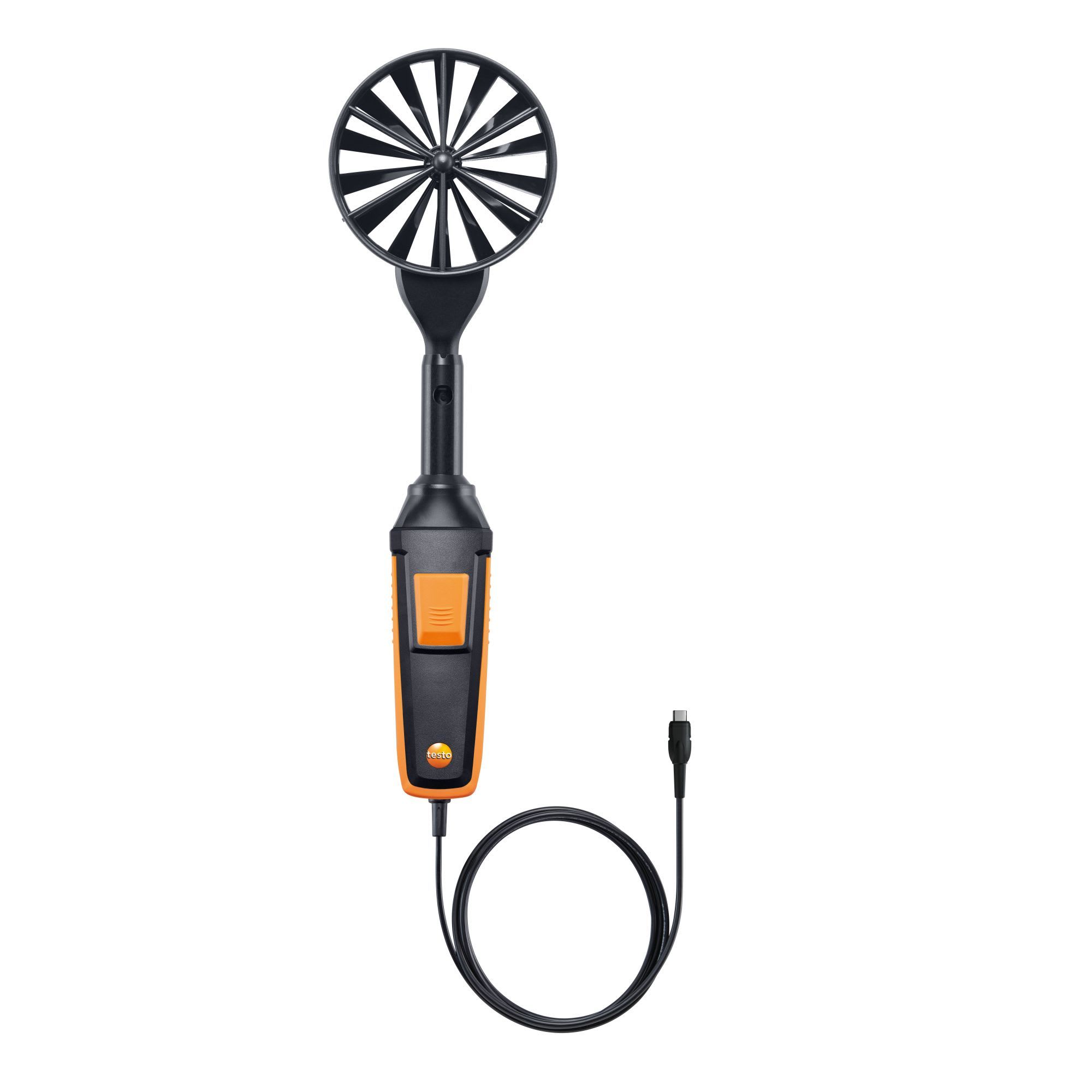 TESTO - Sonde hélice 100mm avec poignée filaire et capteur de température