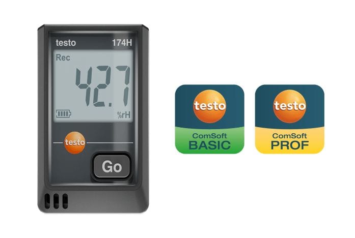 TESTO - testo 174H - Mini-enregistreur de température/humidité USB