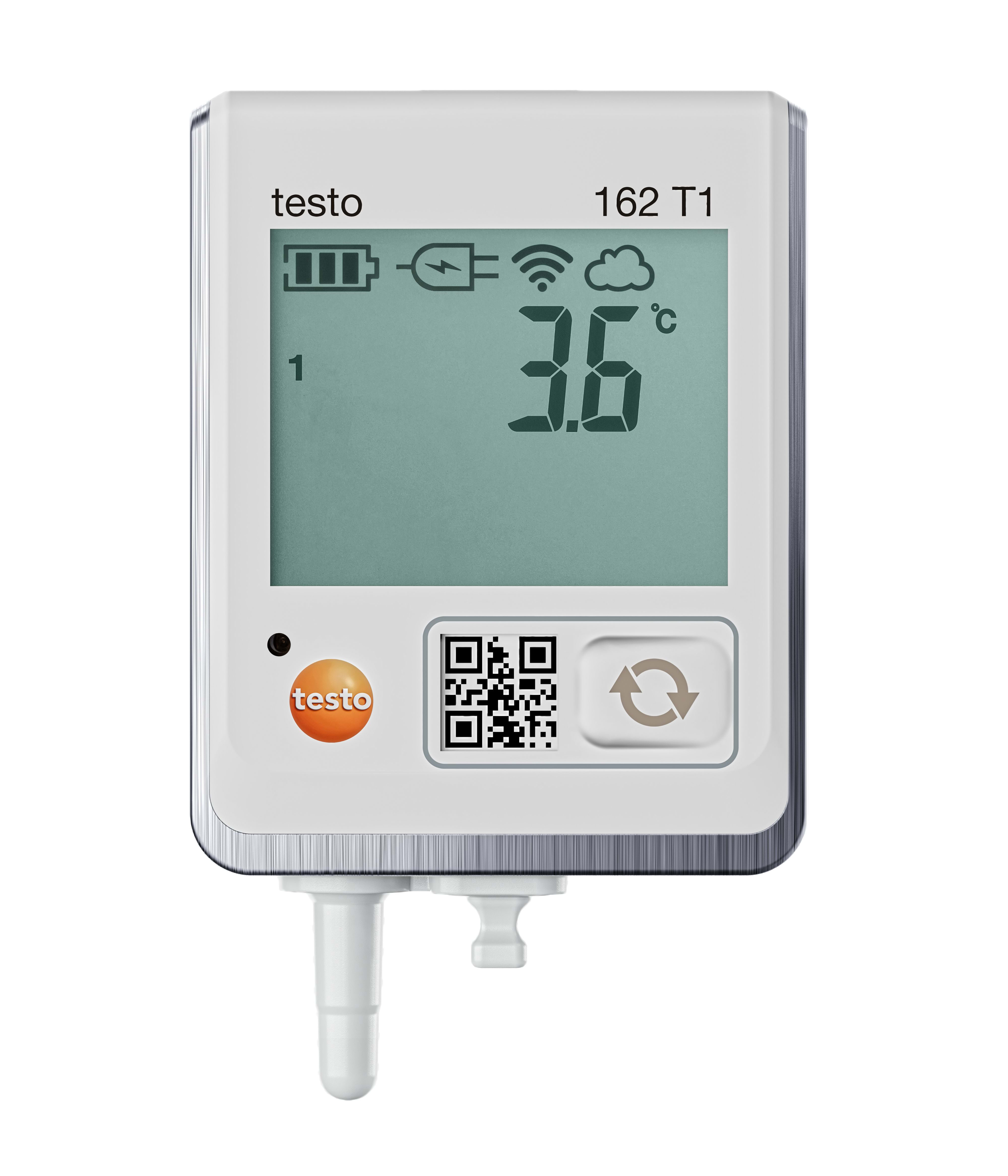TESTO - Enregistreur WiFi testo 162 T1 avec sonde interne et alertes Cloud