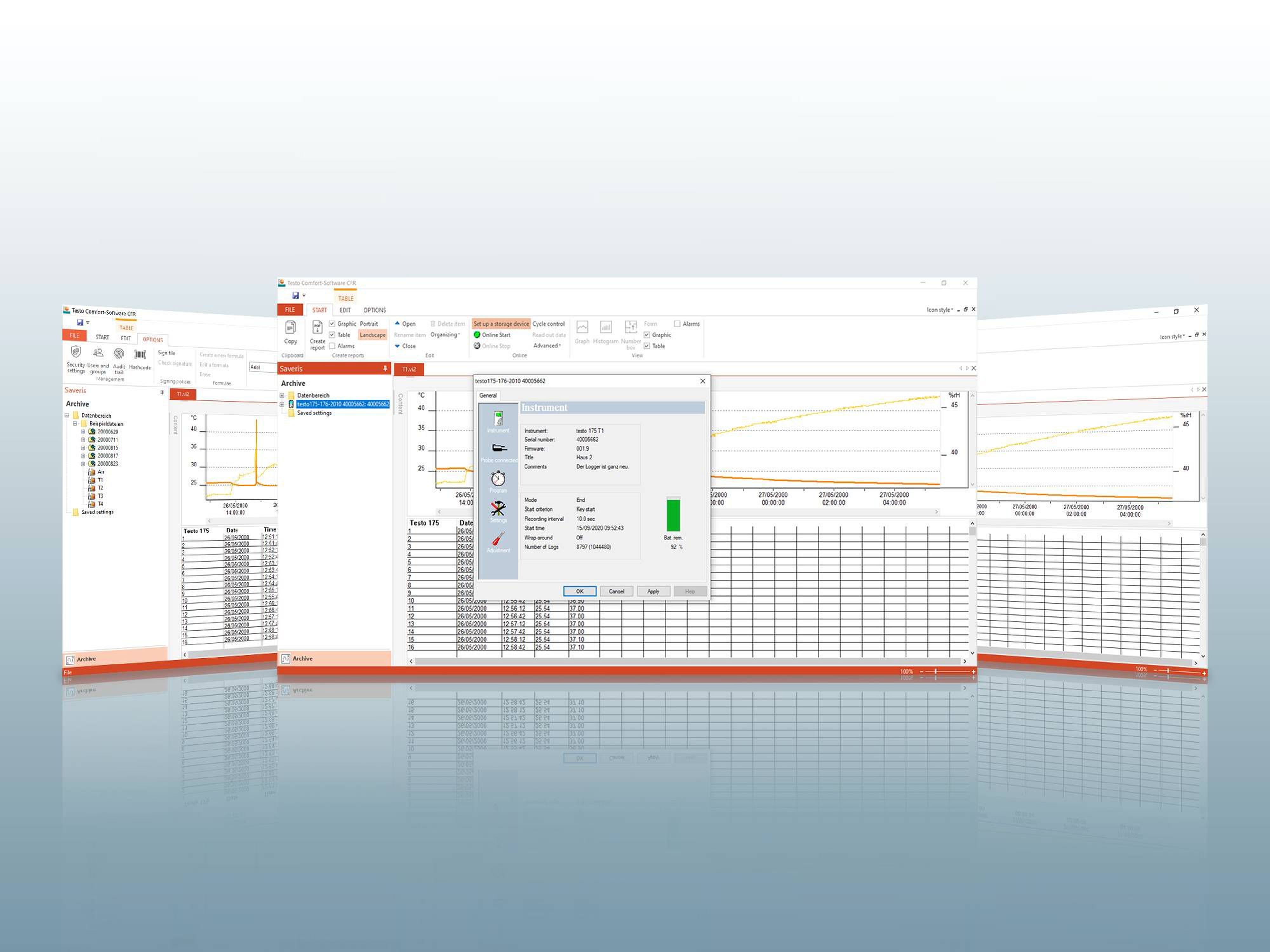 TESTO - Logiciel ComSoft V4 21 CFR Part 11